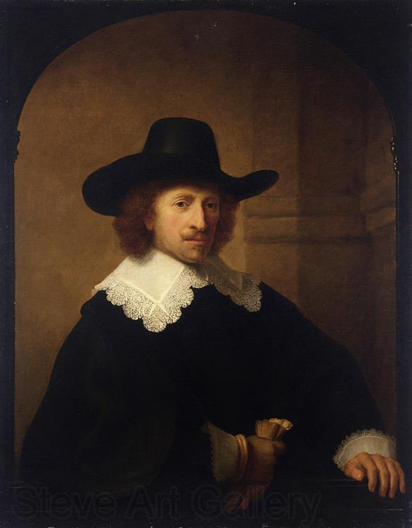 REMBRANDT Harmenszoon van Rijn Portrait of Nicolaes van Bambeeck (mk33) France oil painting art